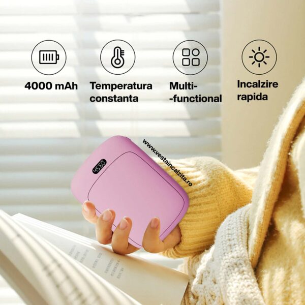 Incalzitor de maini electric cu USB
